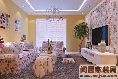 客厅壁纸的选择 客厅壁纸风格