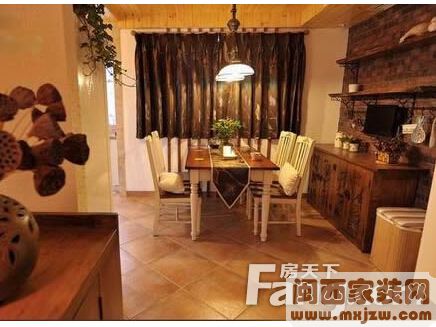 家装美式田园的特点